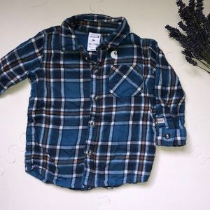 Carhartt plaid. 6m
